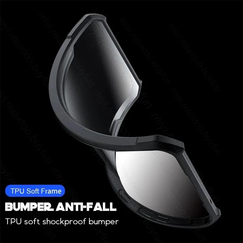 Metal For MagSafe Magnetic Car Holder Case For Moto Edge 60/50 Fusion Pro Ultra NEO Airbags Shockproof PC + TPU Protection Cover