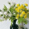 Lifelike Artificial Pompon Mum Fake Silk Kiku Flower Small Chrysanthemum Ball Faux Flower