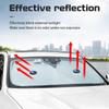 Car Windshield Sun Shade Cover Blocks Rays Protector Interior For Subaru STI Forester BRZ Outback Legacy Levorg Mpreza WRX 2006 PP222