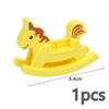 Store byggeklosser Slide Swing Seesaw Park Lekeplass Series Large Pillar Murstein Barn Barn Pedagogisk Leke Kompatibel Duploe