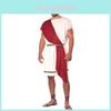 Fantasia Estilosa M-xl de Guerreiro Romano Grego Antigo Masculino Para Festas de Cosplay e Halloween
