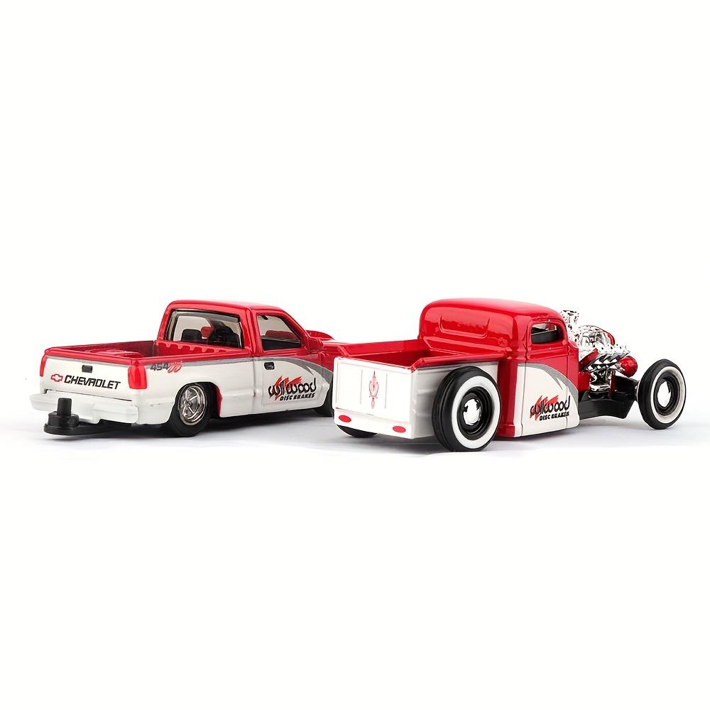 Simulation 1: 64 Alloy 1993 for CHEVROLET 454 SS Pick Up 1936 Pick Up Car Model Children's Toy Car Pendant Power Car Model Boy Toy Birthday Gift