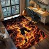 Luffy Home Functional Carpet Rug, Non Slip Washable Large Area Floor Mat Gamer Bedroom Decor.-TING