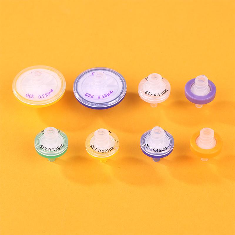 1Pc Lab 0.22Um/0.45Um Sterile Millipore Syringe Filter Nylon/Pes/ Ptfe Sterile Needle-Type Membrane Filter Laboratory Equipment