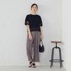 Comme Ca Ism Lace Combination Black L T-Shirt 12-68CK31-205
