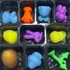 New Golden Egg Treasure Hunt Blind Box Toy With Squishy Surprise Stress Relief Squeeze Kids' Easter Party Toy