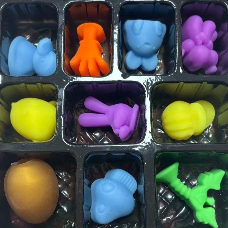 New Golden Egg Treasure Hunt Blind Box Toy With Squishy Surprise Stress Relief Squeeze Kids' Easter Party Toy