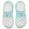 Crocs Crush Clog EVA Spring/Summer Collection Graffiti Decorative Buckle Simple Hole Shoes Unisex Same Blue Language Star Sea