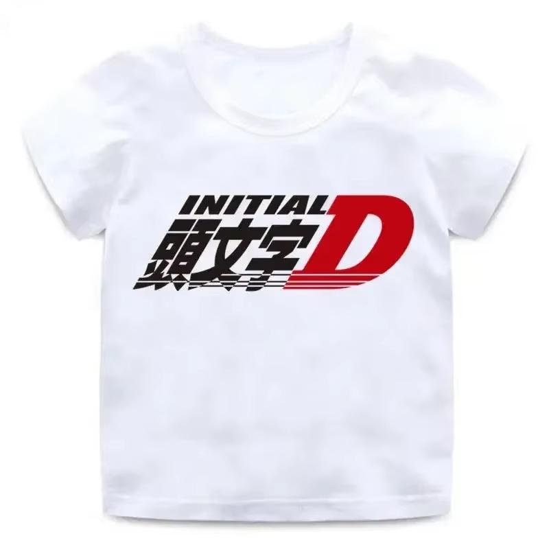 Initial D T Shirt Japanese Anime Graphic Funny Harajuku Unisexga T Shirt Fashion Casual Short Sleeve T Shirt Unisex Clothes