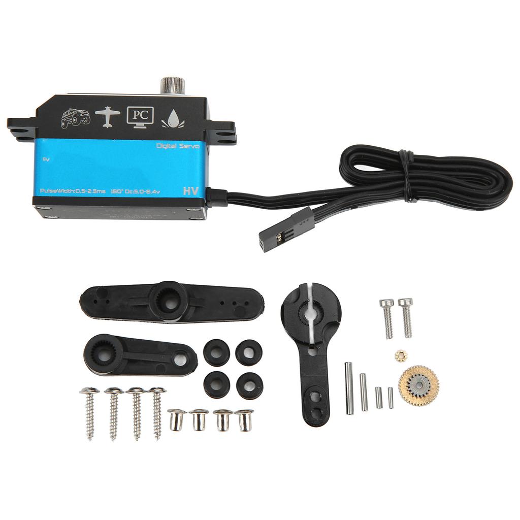 R10 10KG Digital Motor Servo High Torque Metal Gear Waterproof Digital Servo for 18 110 RC Car