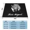 Luis Miguel Blankets Flannel Decoration El Sol de Mexico Portable Soft Throw Blanket for Home Office Quilt