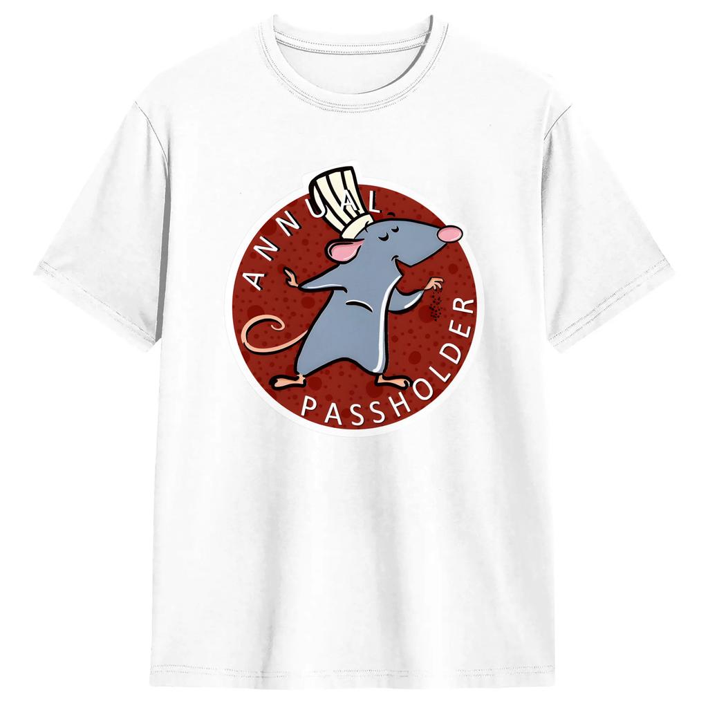 Ratatouille TShirt Unisex Chef Rat Cooking Awesome Cotton Tee Shirt Round Neck Short Sleeve T Shirt Big Size Tops