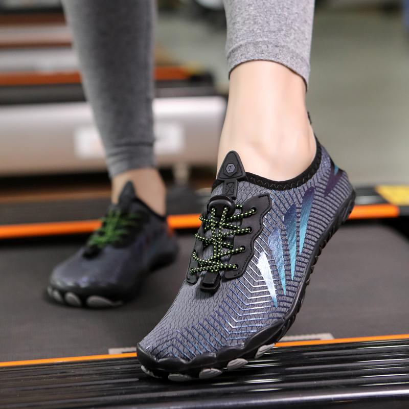 New Summer Couple Outdoor Bottom Boat Casual Shoes Hiking Barefoot Swimming Beach Men's Water Shoes Quick Drying Surfing Shoes