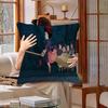 KKikis CARTOON DDelivery Service Pillow Cushion Cover Pillowcase Living Room Sofa Home Decor Customized