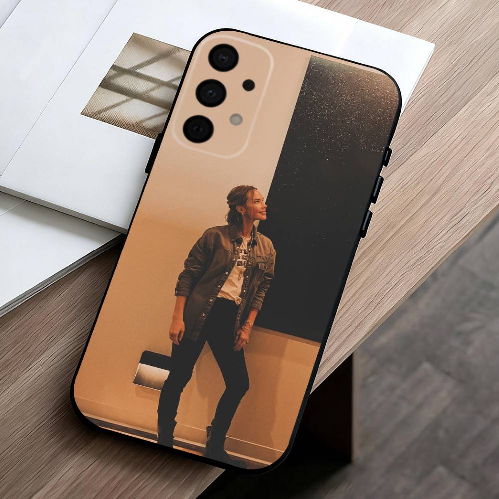 Actress A-Arielle K-Kebbel phone Case For Samsung Galaxy A73,A72,A71,A70,A53,A52,A51,Others Soft Black Shell