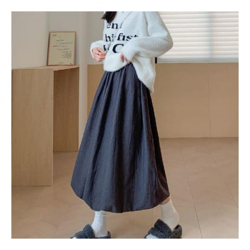 NAvAvA Simple Lovely A Line bAnding Skirt Ns398