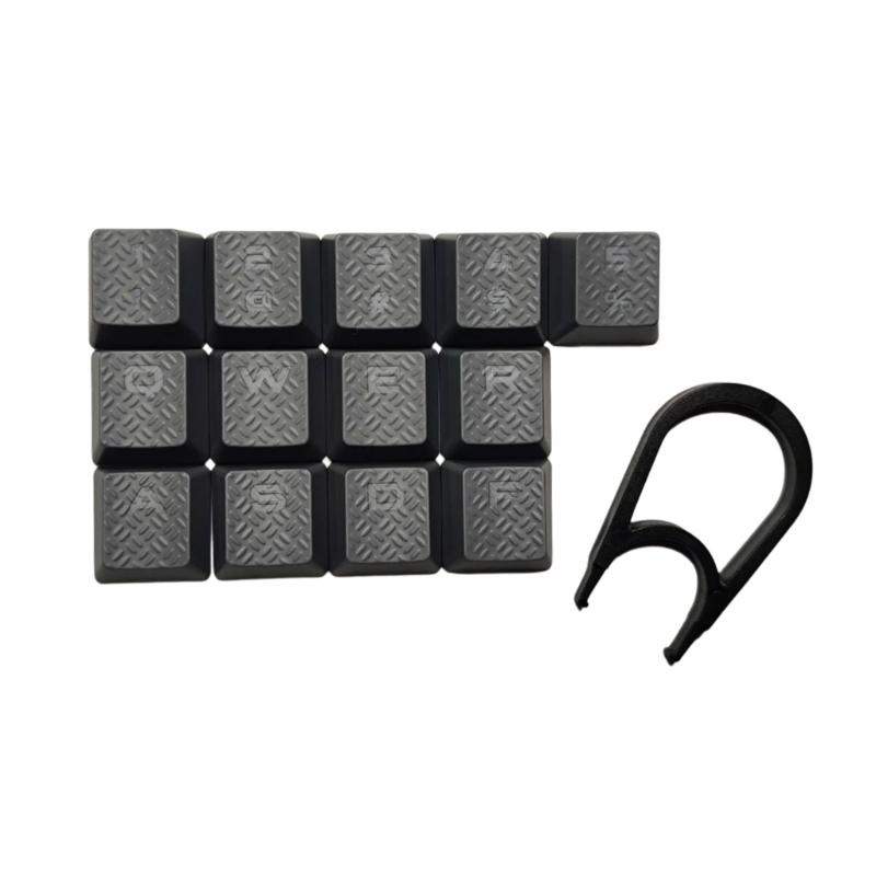 

13Keys Slip Proof Keycaps Enhances Typing and Gaming with Backlights Key Caps for K70 K95 Keyboards Keycap Set