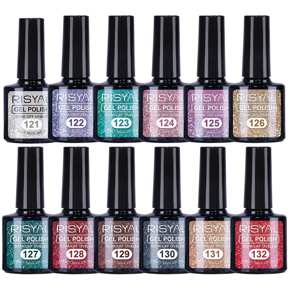 Nail Art Flash Diamond Nail Polish Gel Disco Gel Nail Polish Color Gel Nail Art Gel
