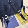 Color Block Backpack Large Capacity Student Schoolbag