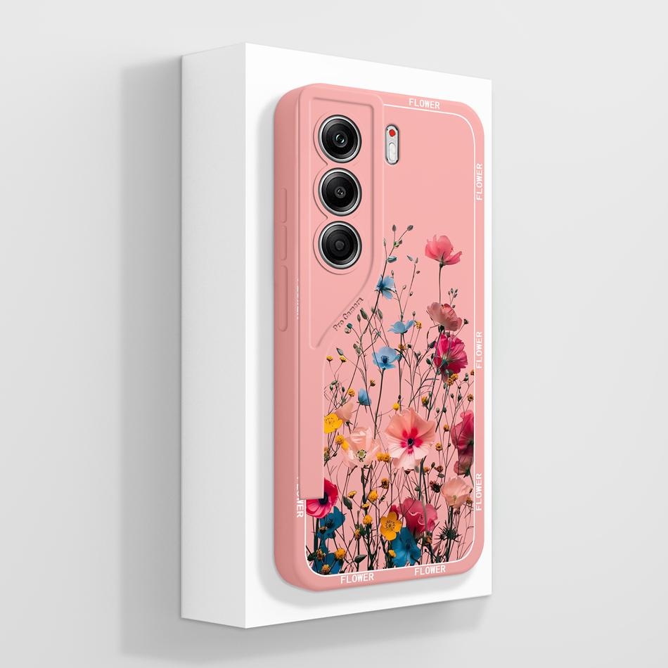 For Tecno Camon 40 Pro 4G 5G Phone Case Elegant Flowers Pattern Top Quality Cover For Tecno Camon40Pro Full Coverage Shell Funda