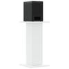 Speaker Stands 2 Pcs White 30x30x60 Cm Engineered Wood