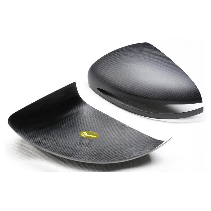 Carbon Fiber Rearview Mirror Cover for 2019-2024 Mercedes G-Class W464 G63 G500, Adhesive Installation