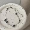 Gothic Rose Flower Thorns Choker for Woman Girls Fashion Hip Hop Punk Jewelry Accessories Elegant Rose Necklace Gifts for Her