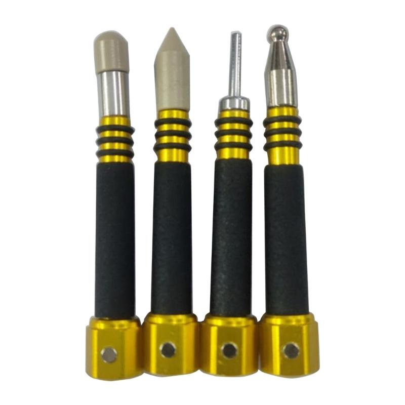 

Body Paintless Dent Repair Knockout Leveling Pen for Dent Removal Paintless Dent Repair Hand Tools for Dent Removal 4pcs 1