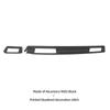 For BMW E60 Series 5 2004-2010 Dashboard Panel trument Trim Frame Sticker Cover Made of Alcantara Car Auto Interior Accessory
