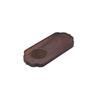 Black Walnut Tea Tray Household Small Solid Wood Tea Tray Pot Pad High-end New Chinese Tea Set Pot Bearing Dry Brewing Table