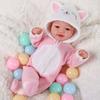 Animal Theme Costume Outfit For 43CM Reborns Doll Machine Washable Doll Clothing Easy To Change for Kids Pretend Play