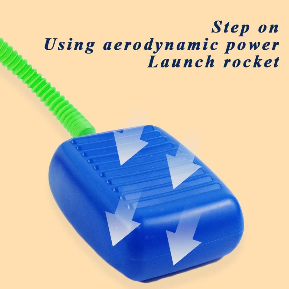 Foam Rocket Launcher Foot Pump Stomp Rocket Toy Interactive Game   Boys