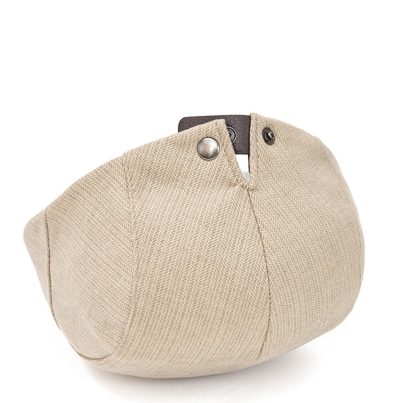 Beret Men Autumn Winter Warm Octagonal Cap British Forward Cap Newsboy Cap