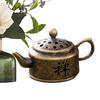 Tea Pot Shape Incense Holder Small Vintage Incense Holder Indoor Decorative Supplies Artistic Zen Decoration for Study Bedrooms