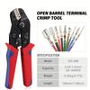 Terminals Crimp Pliers Interchangeable Dies Wire Crimper Crimping Tools Ratcheting SN-58B PH2.0 XH2.5 JST2.5 VH3.96 2026new