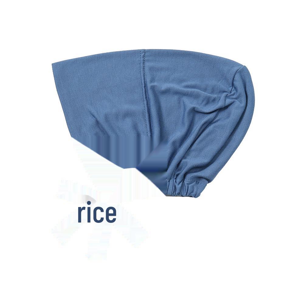 

Регульована еластична мереживна етнічна хустка для хіміотерапії – суцільний кольоровий модальний шнурок One Size