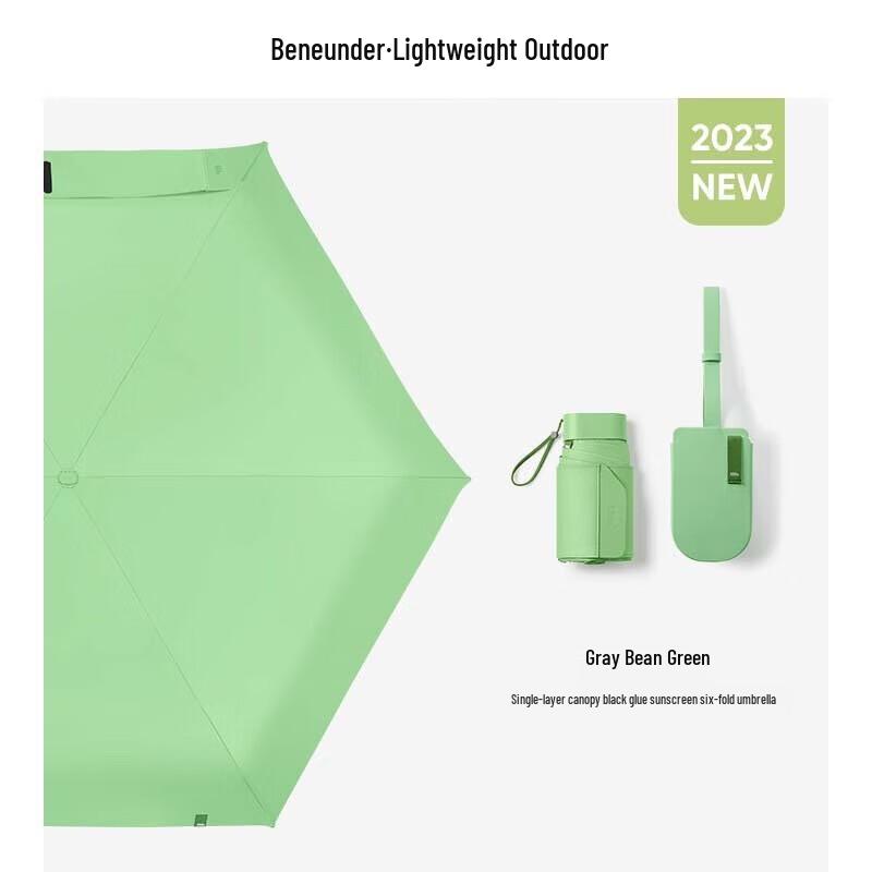 Beneunder Compact UV Protection Travel Umbrella