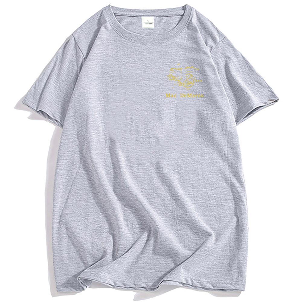 One Wayne G T-Shirt Mac DeMarco Gitarre Album Grafik T-Shirts Kurzarm Rundhals Herren T-Shirt Streetwear Unisex Baumwolle Weiche T-Shirts