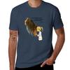 Girl Kissing Horse Quotes Tshirt Tshirt Casual All Match Short Sleeve Tshirt