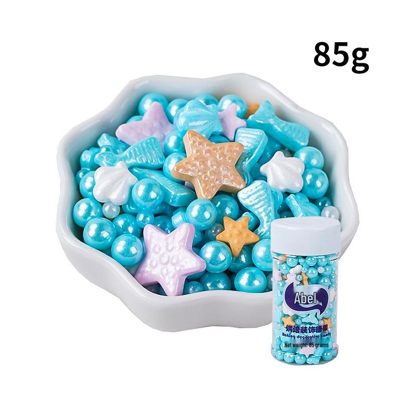 Bunte Zuckerformen: Herzen & Kurven zum Dekorieren von Kuchen, Desserts & Donuts