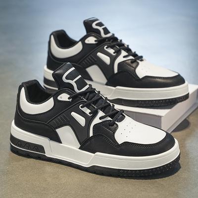 Pantofi de skate Bărbați Clasici Plați Casual Piele Respirabili Confortabili Pantofi de Mers 2024 Design de Lux cu Șireturi Adidași Originali Bărbat