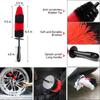 Amazon16Car Cleaning Brush Set Car Wheel Brush Tire Detail Brush Wire Brush Fiber Towel Gloves