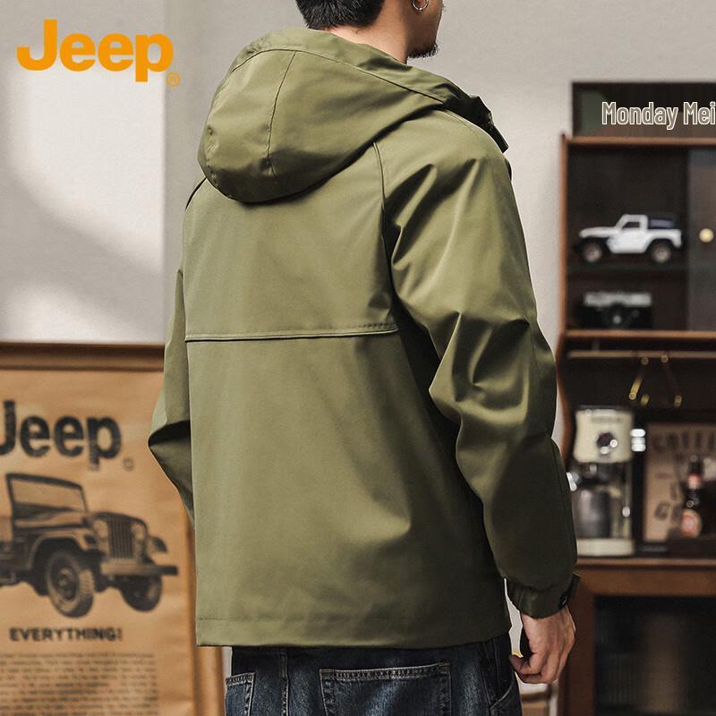 JEEP Men's Hooded Work Jacket