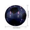 TAGLIA 5 Pallone da Calcio Federazione Calcistica Francese Colorato Per Tutte le Età Cucito a Macchina PVC Pronto per la Competizione Resistente Alta Rimbalzabilità