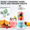 700ML Large Capacity Small Travel Portable Juice Blender USB Rechargeable Mini Juice Cup Electric Juicer