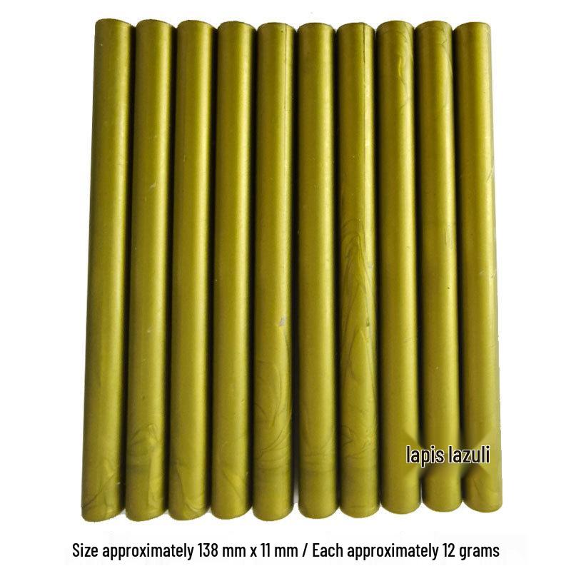 Round Wedding Invitation Wax Stick for Sealing, Hot Melt Glue Gun Compatible, Ideal for Wine Jar Sealing and Wax Cellar Storage