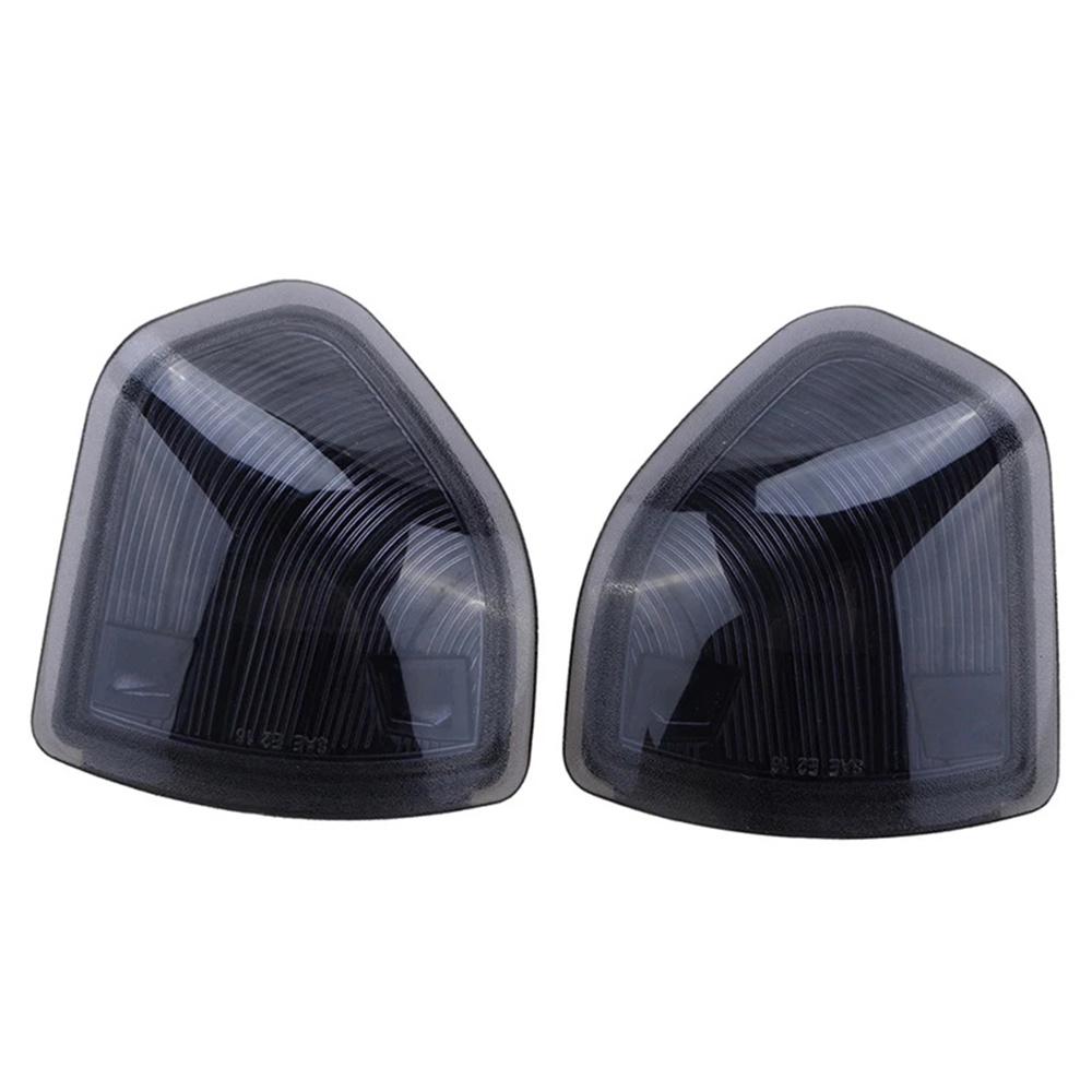 Side Mirror Lights Turn Signal Smoked Amber LED For Dodge Ram 1500 2500 3500 etc