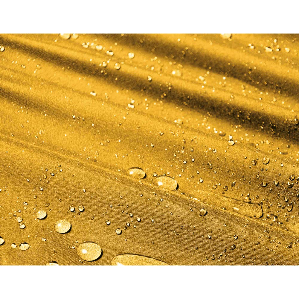 [Mac] Rainwear, Waterproof 10,000mm & Breathable 5,000g, Stretch Fabric, Adjustable Cuffs, Double-Sleeve Design, Large Hood, Sand Yellow, Size M