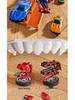Dinosaur-Themed Folding Ejection Track Set: Children's Educational Alloy Car Toy