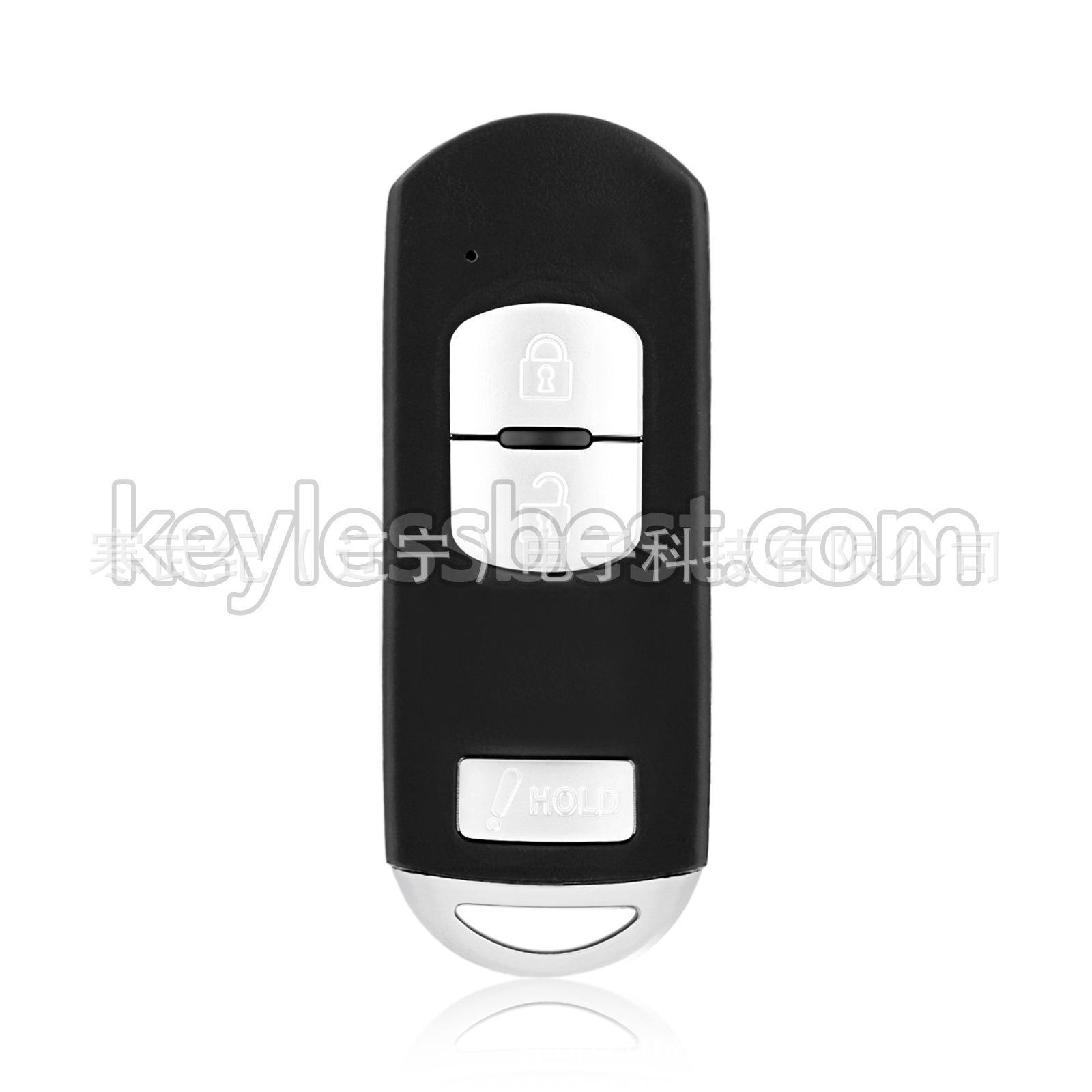 

Совместим с 4-кнопочным ключом-пультом Mazda 3, 6, MX-5 Miata WAZSKE13D02. 5.4 x 4.2 x 1.4 cm чёрный